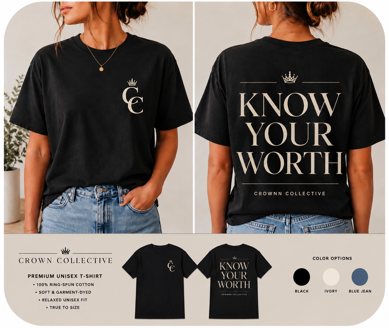 Know Your Worth Tee